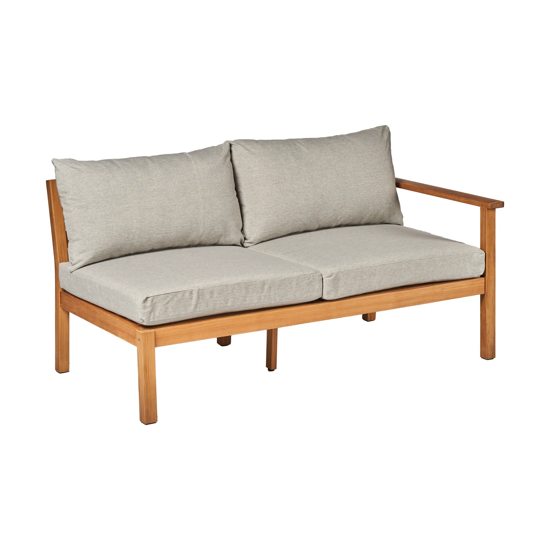 1898 Canapé Stockaryd 2 places module gauche teak/light grey