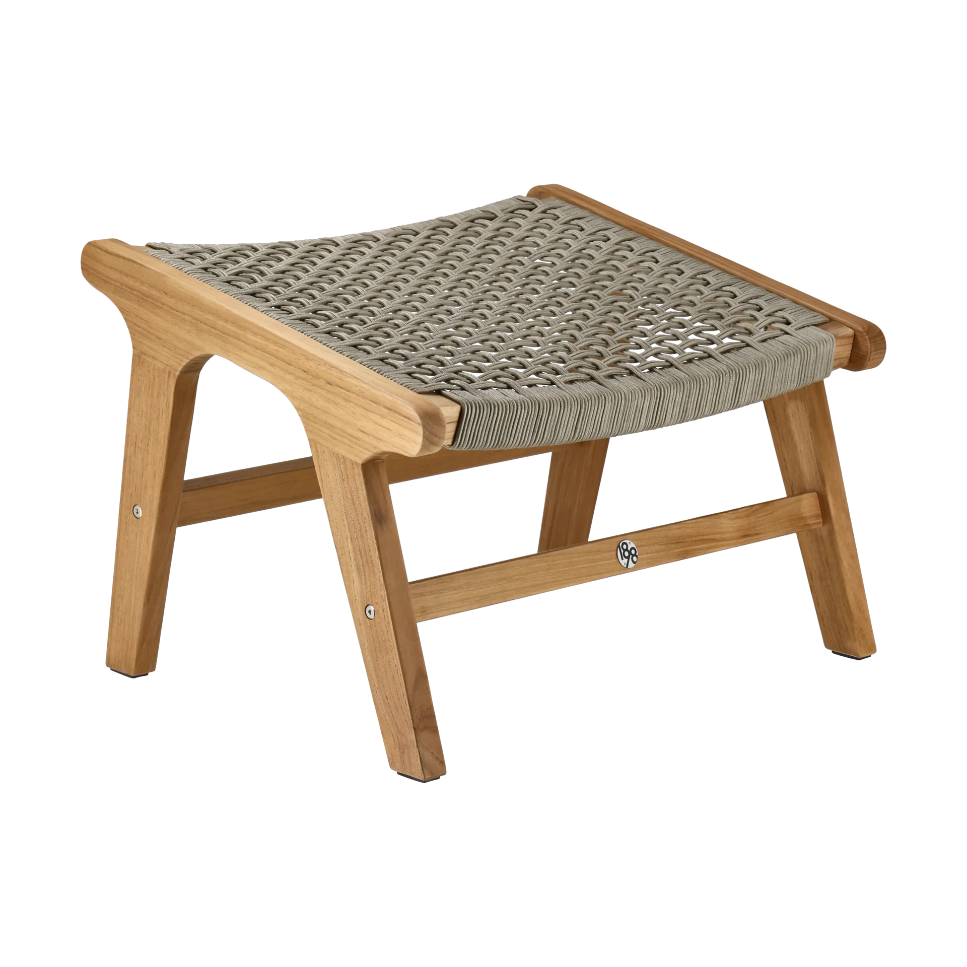 1898 Sandvik fotskammel Teak