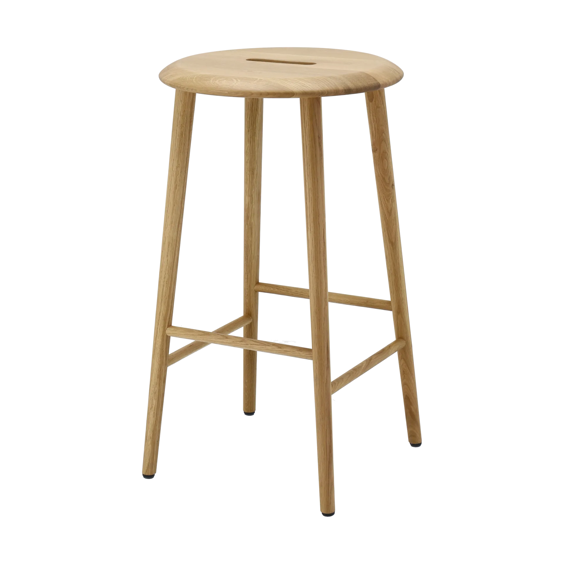 1898 Tabouret de bar Norrabo Chêne laqué naturel