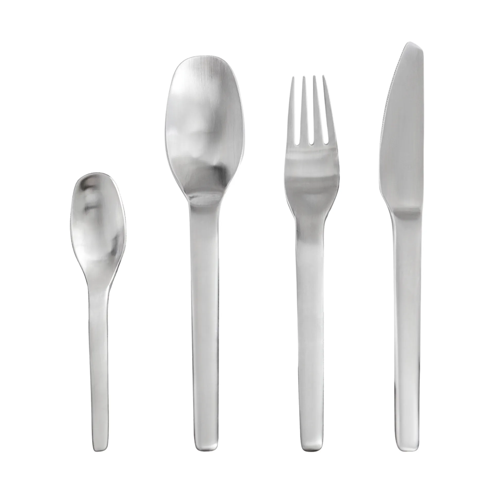 Aida - ENSO - 16 dele bestiksæt satin finish 4 x (kniv, ske, gaffel, kaffeske) Gaveæske