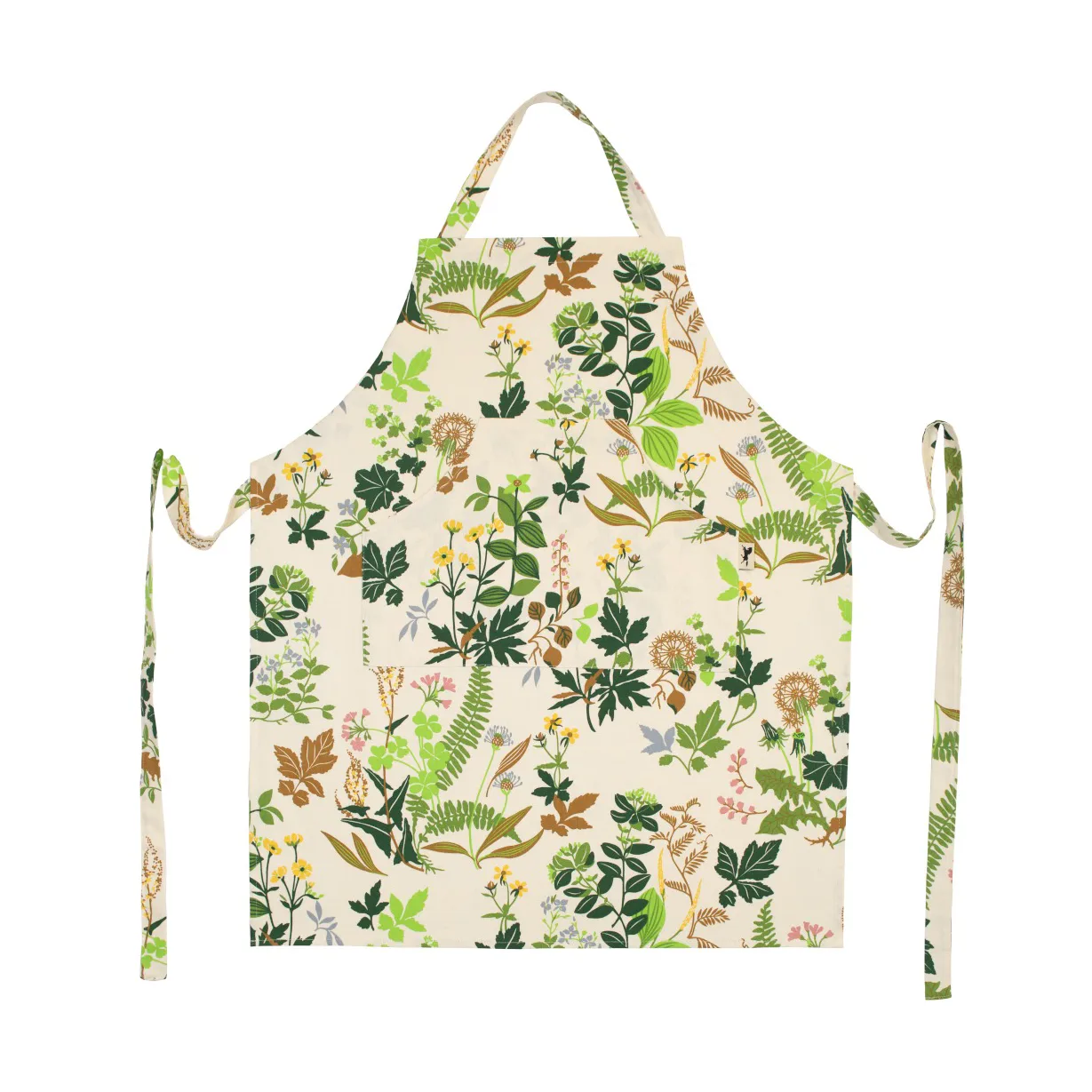Almedahls Ängsö forklæde Multi-beige