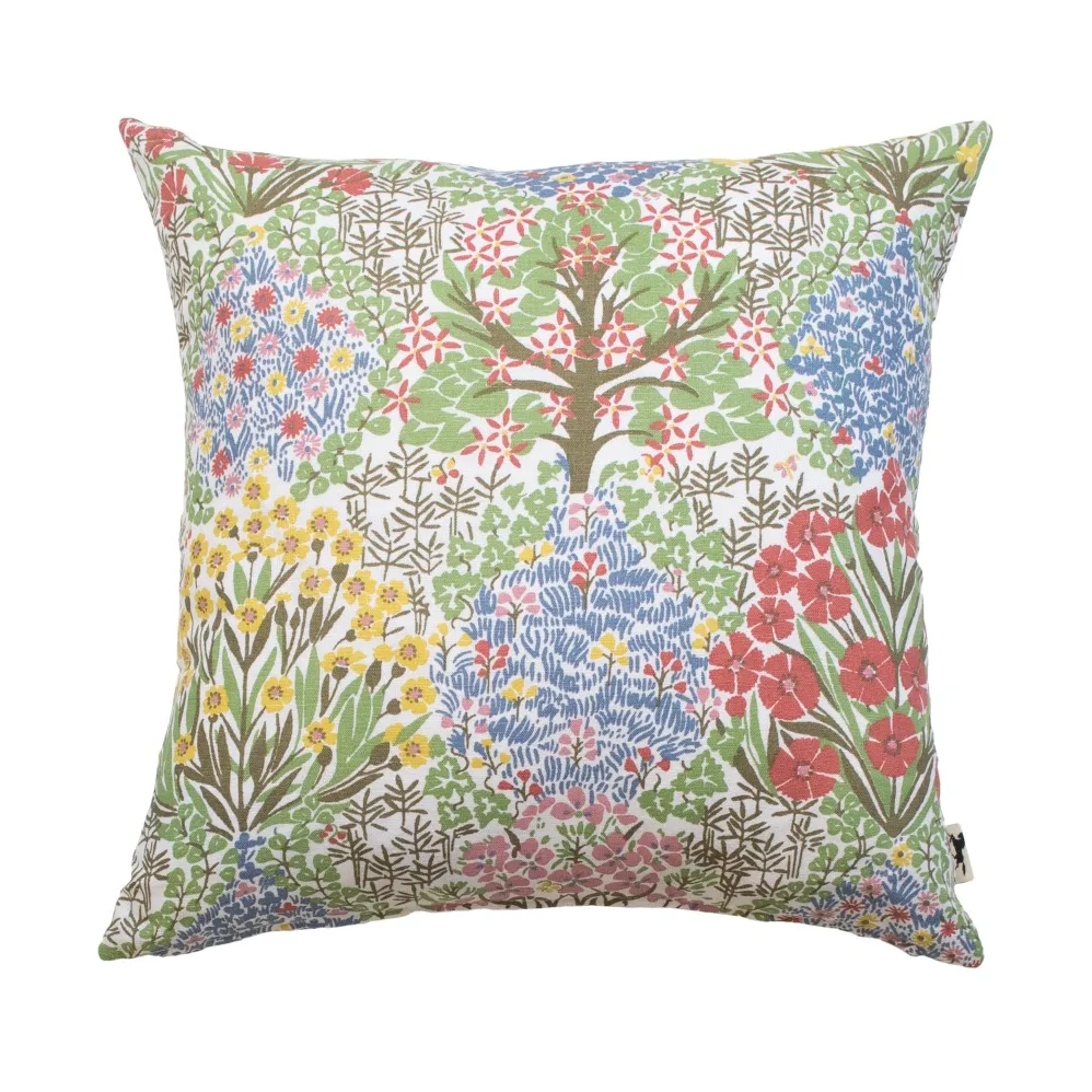 Almedahls Housse de coussin Botanic Garden cm Multi-Bleu