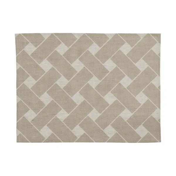 Korg XL bordstablett 34x45 cm 2-pack, Natur-taupe