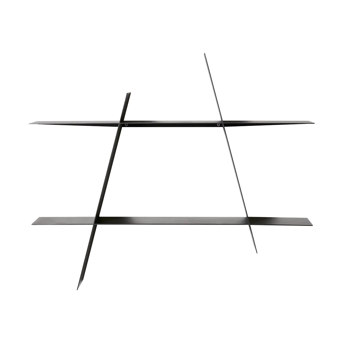 Andersen Furniture A-Shelf væghylde Large 78x12x67 cm Black