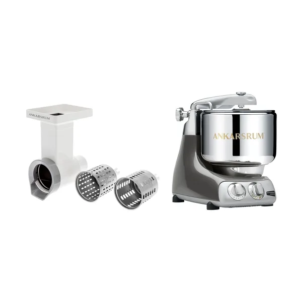 Ankarsrum assistent grönsakspaket - Black chrome