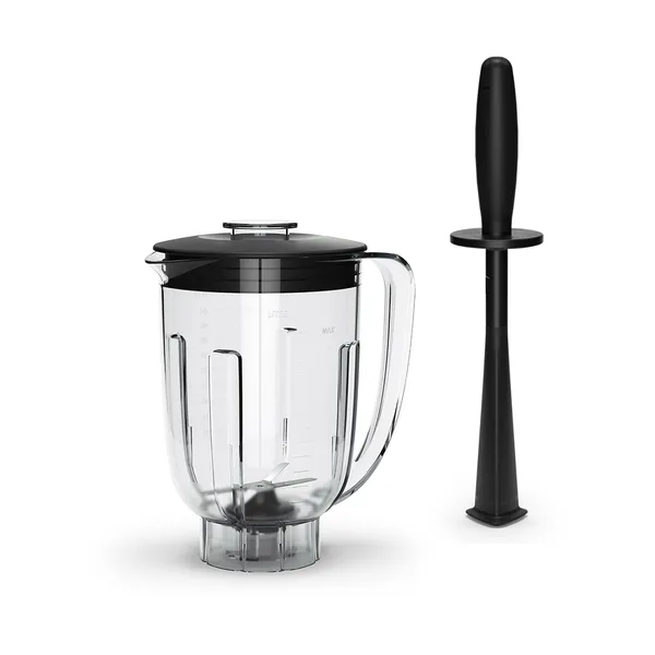 Assistent Original blender med tamper/mixerpinne, 1,3 l