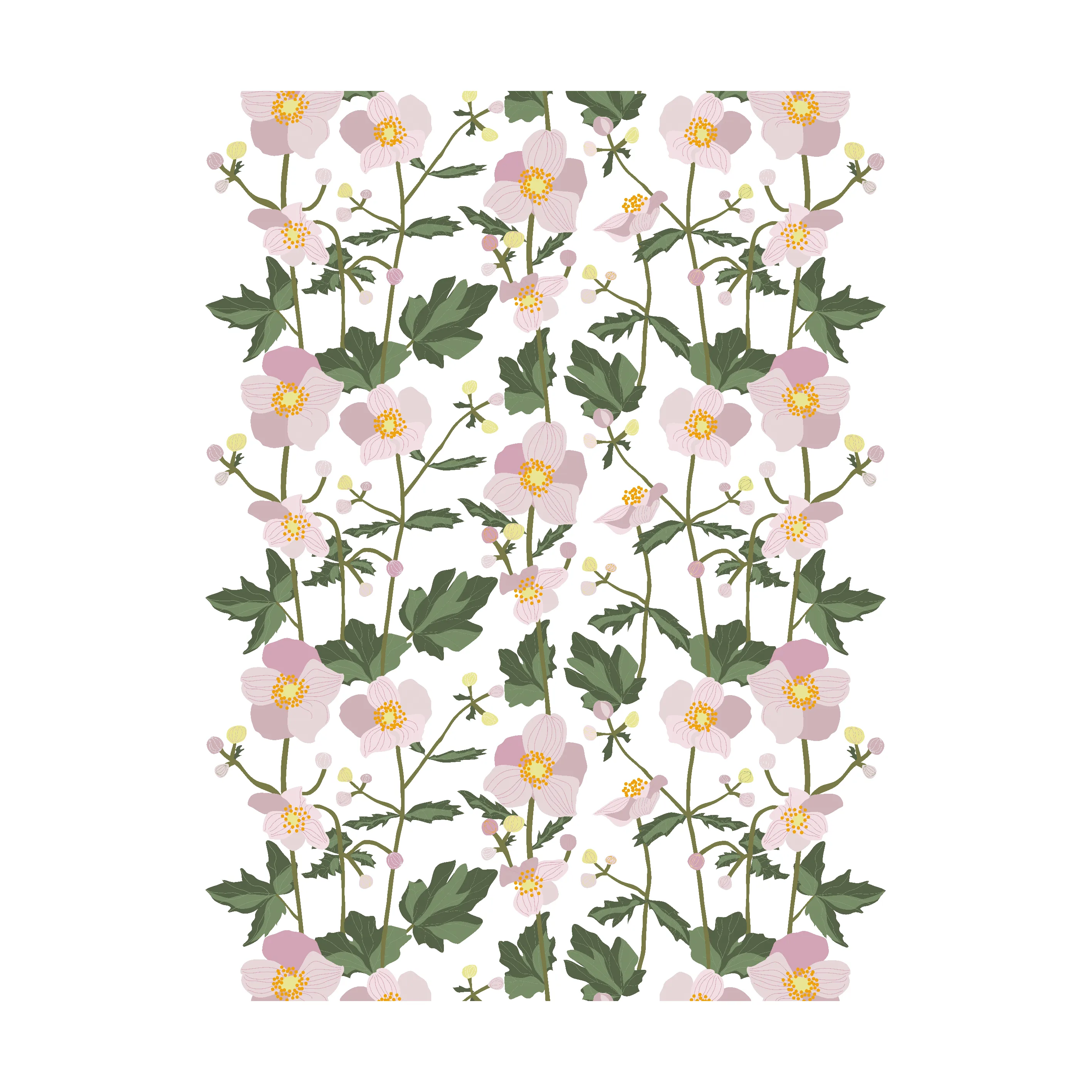 Anemon tyg - Arvidssons Textil → NordicNest.se