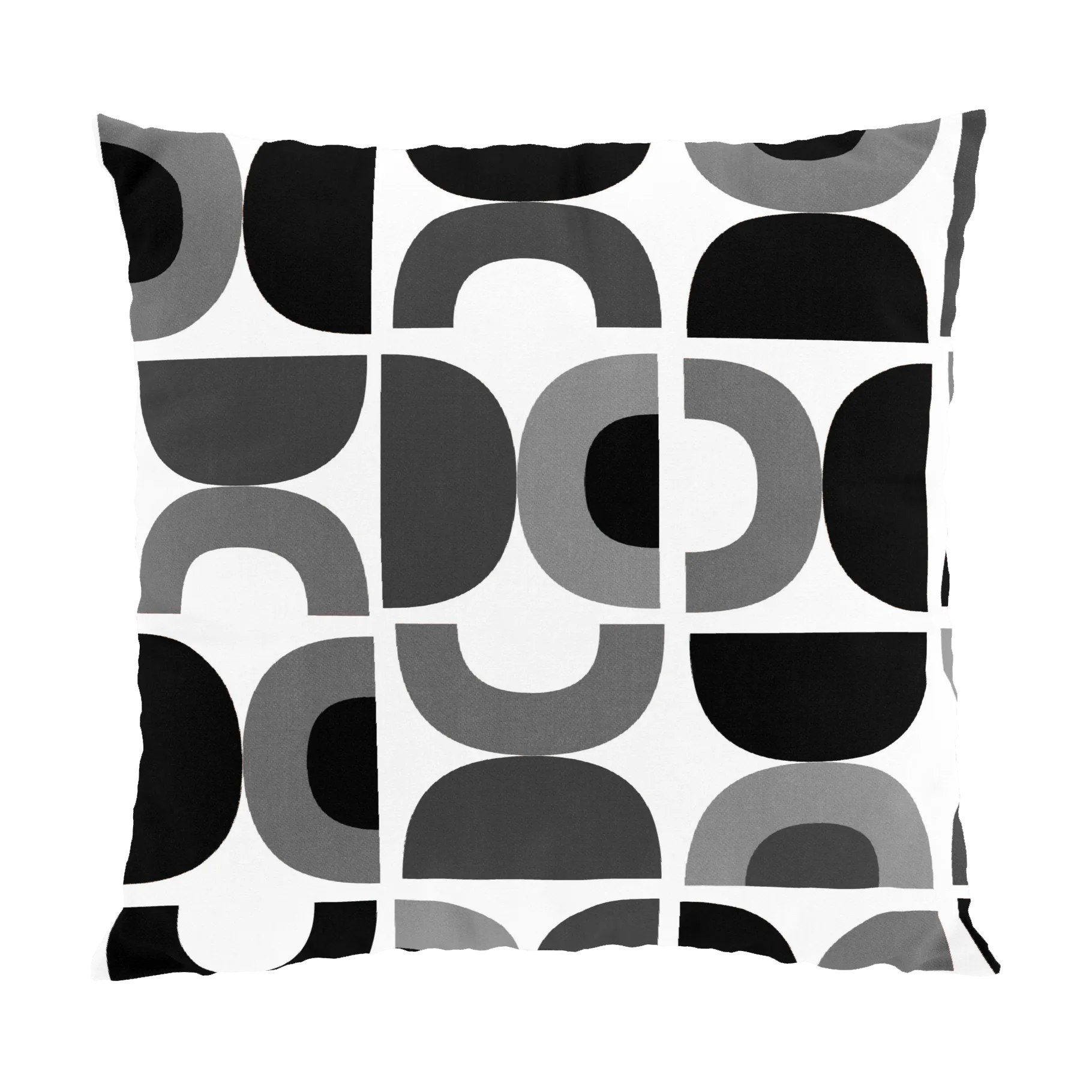 Arvidssons Textil Housse de coussin Spiraldans cm Gris