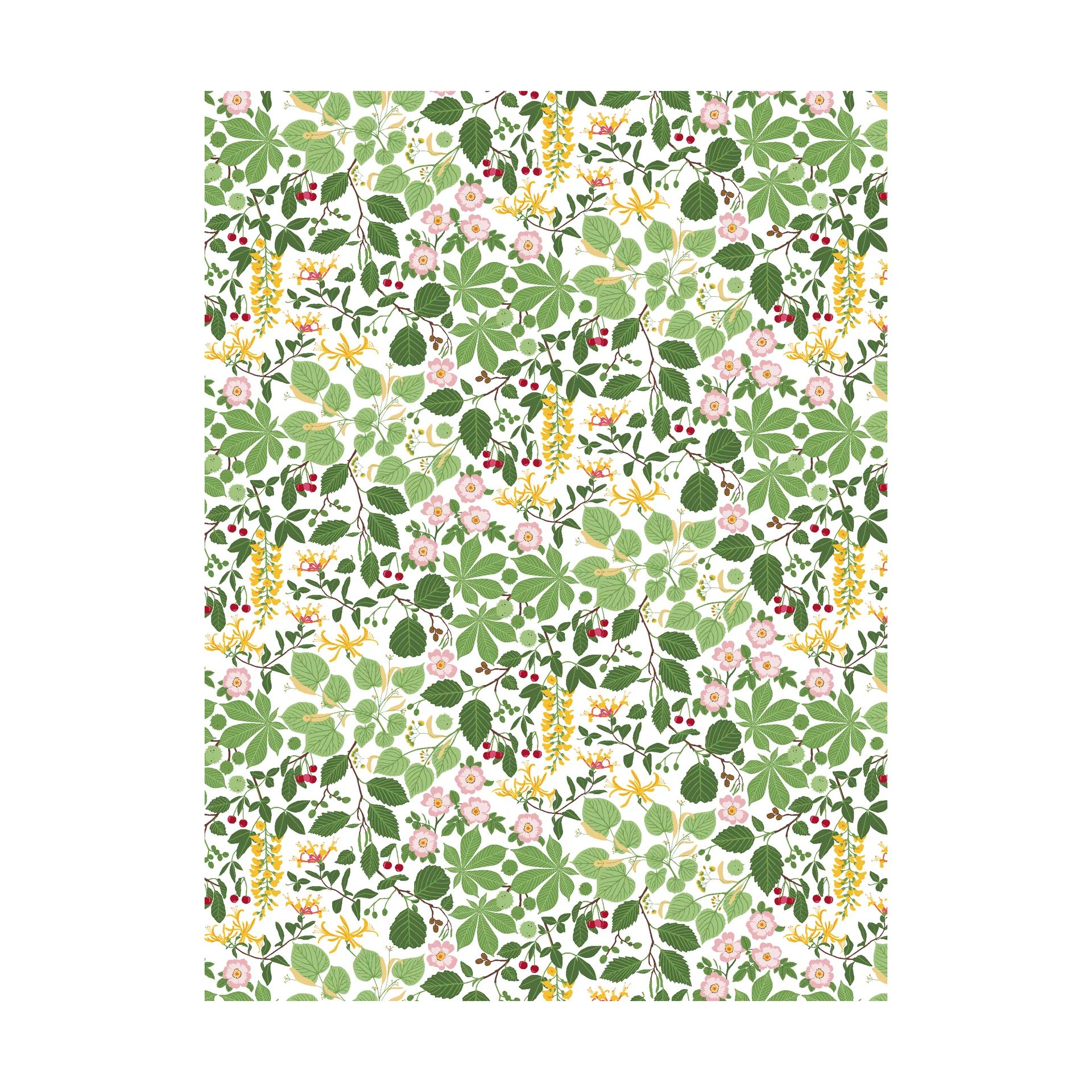 Arvidssons Textil Toile cirée Haga Vert