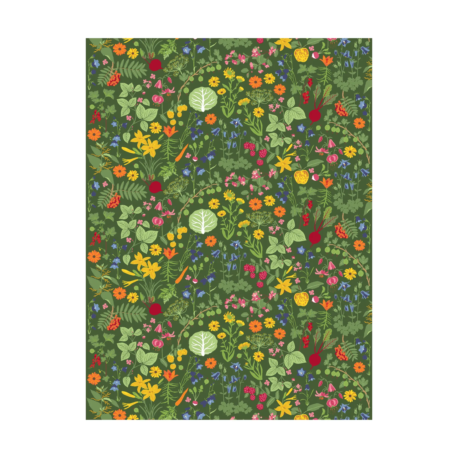 Arvidssons Textil Toile cirée Hedemora Vert