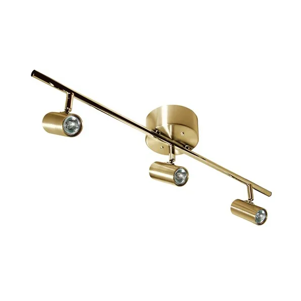 Belid Cato 3-spotlight rak 66 cm Messing