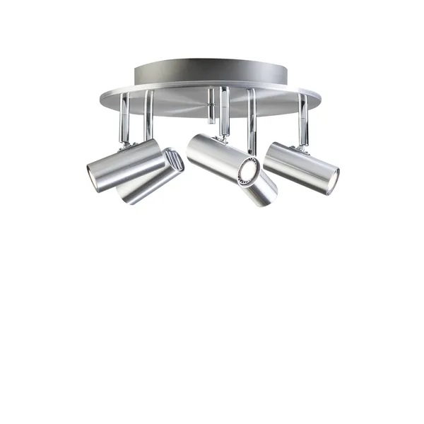 Cato 5-spot taklampa, Aluminium