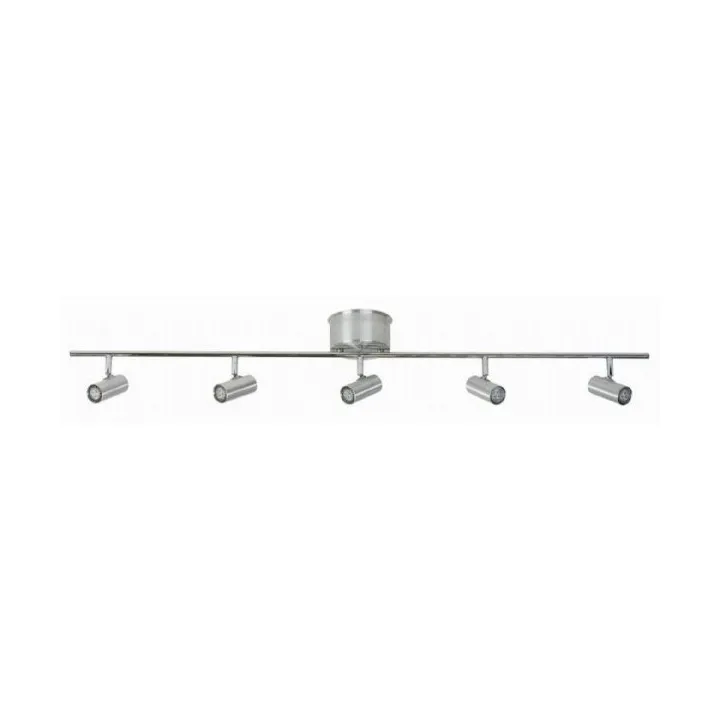 Cato Skinne m/ 5 Spotlights Aluminium - Belid
