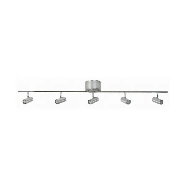 Cato 5-spotlight rak 120 cm, Aluminium