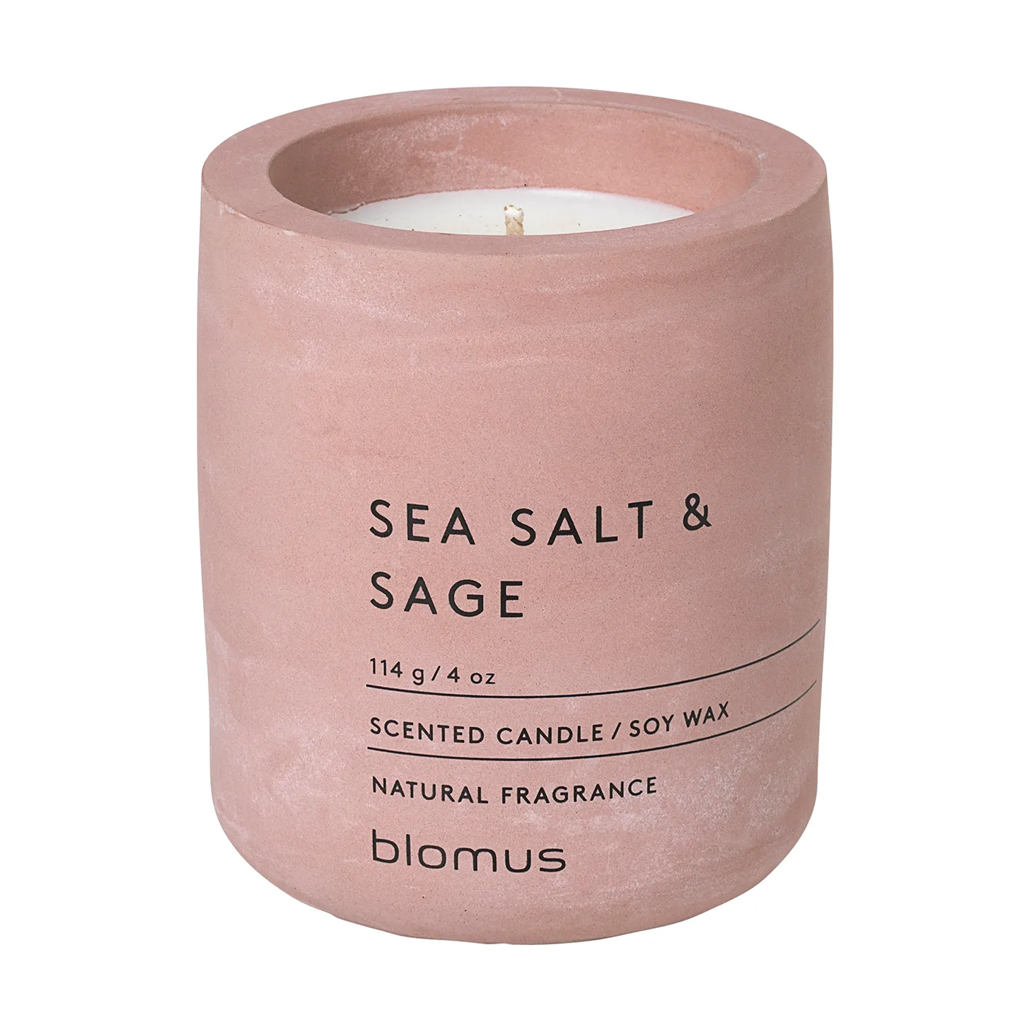 blomus Bougie parfumée Fraga 24 heures Sea salt & Sage-Withered Rose
