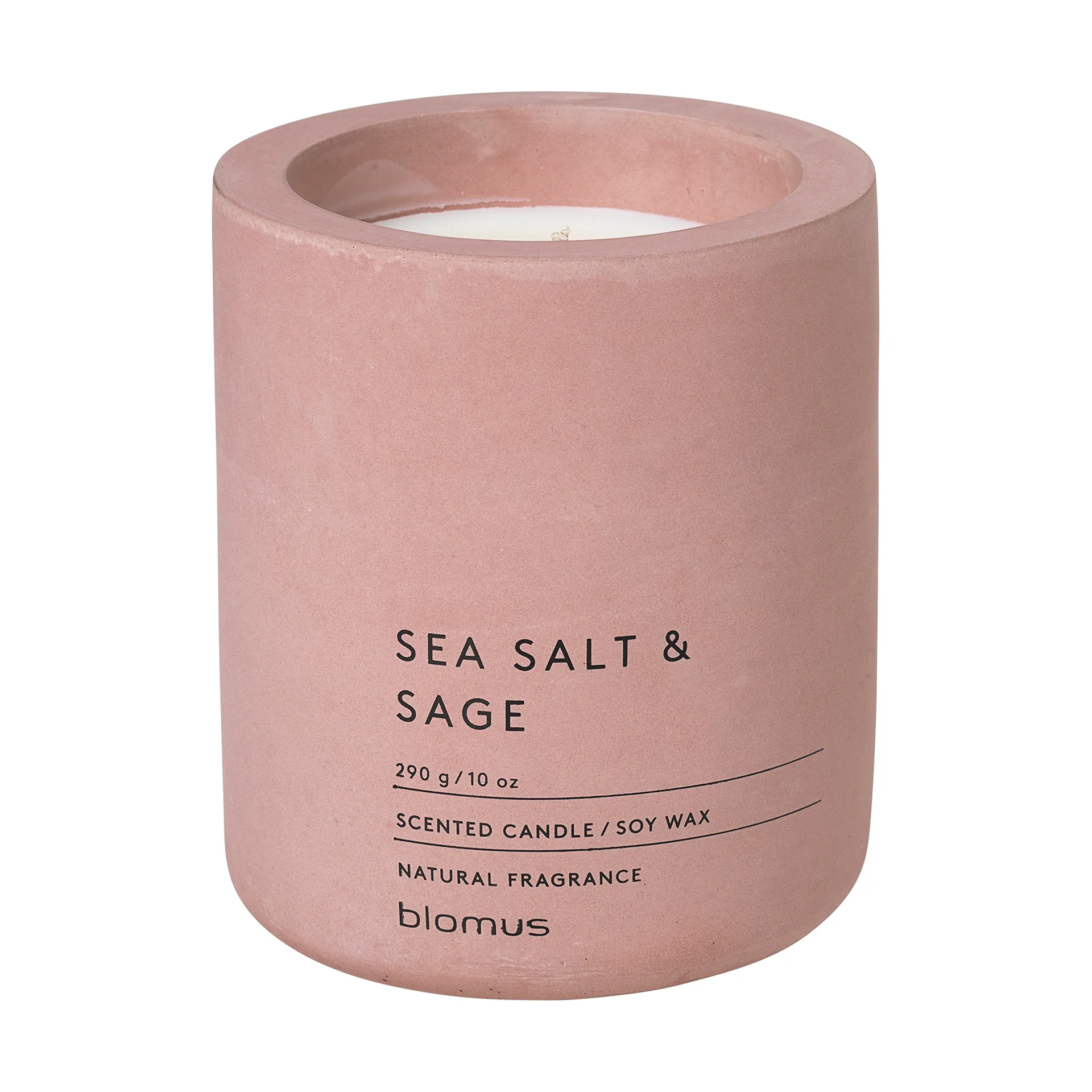 blomus Bougie parfumée Fraga 55 heures Sea salt & Sage-Withered Rose
