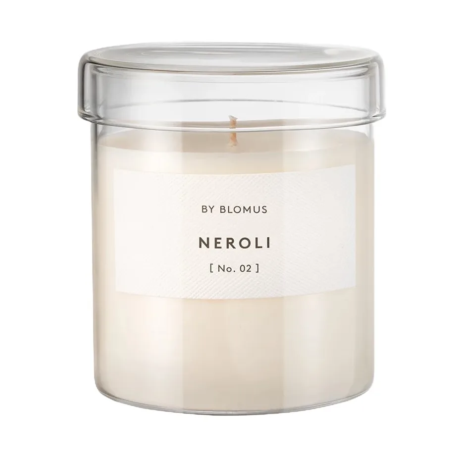 blomus Bougie parfumée Vaola Néroli L, 45 H
