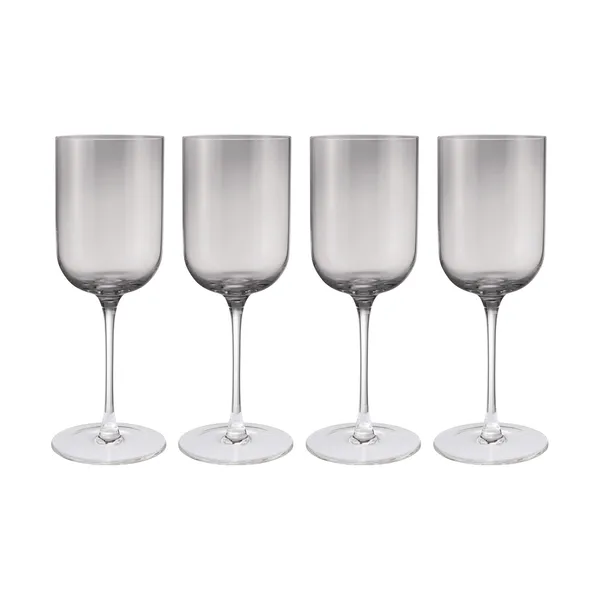 Fuumi rödvinsglas 40 cl 4-pack, Smoke-klar