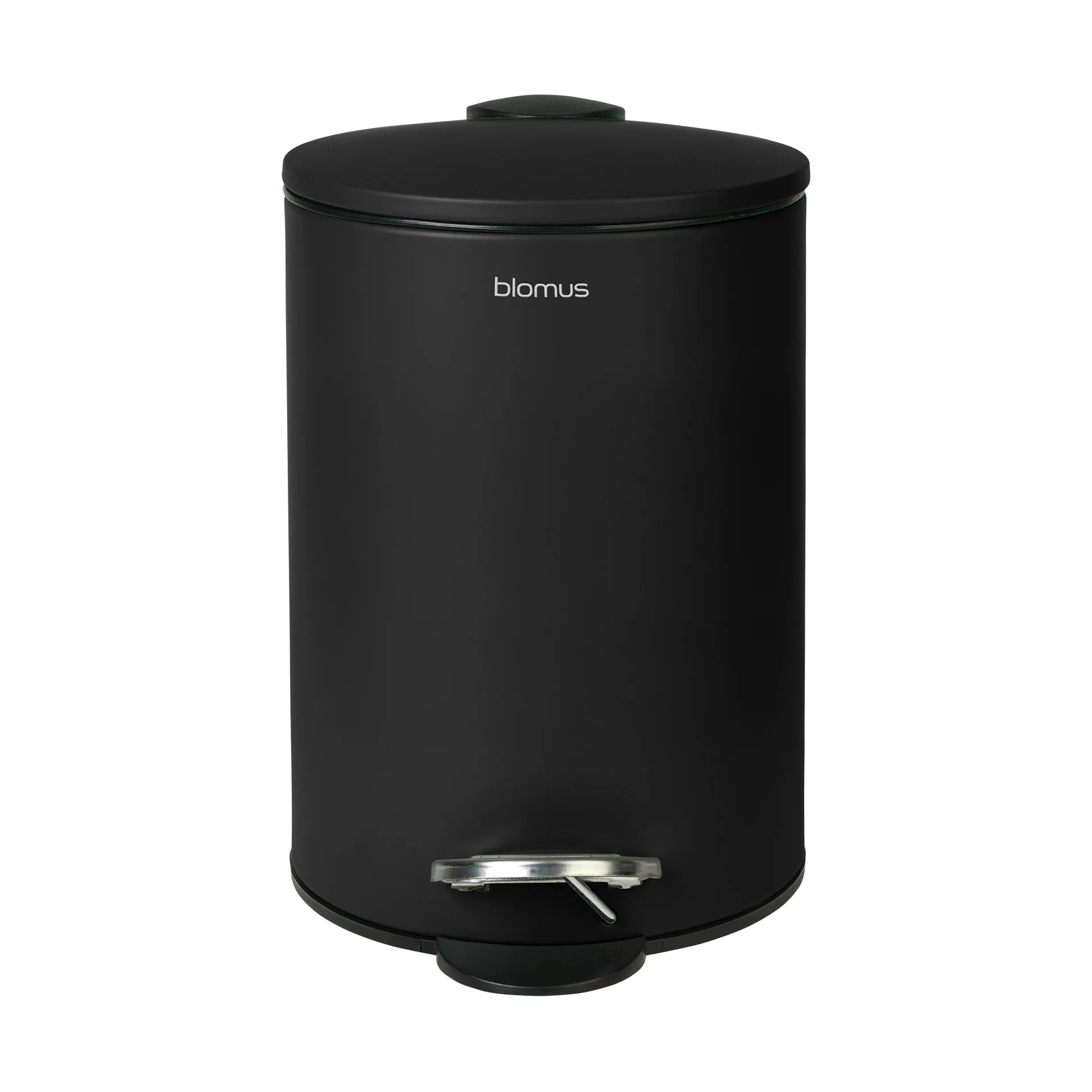 blomus Poubelle à pédale Tubo 3 L Noir