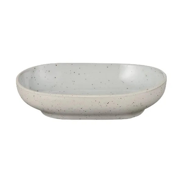 Sablo tallrik oval L 7x11 cm, Cloud