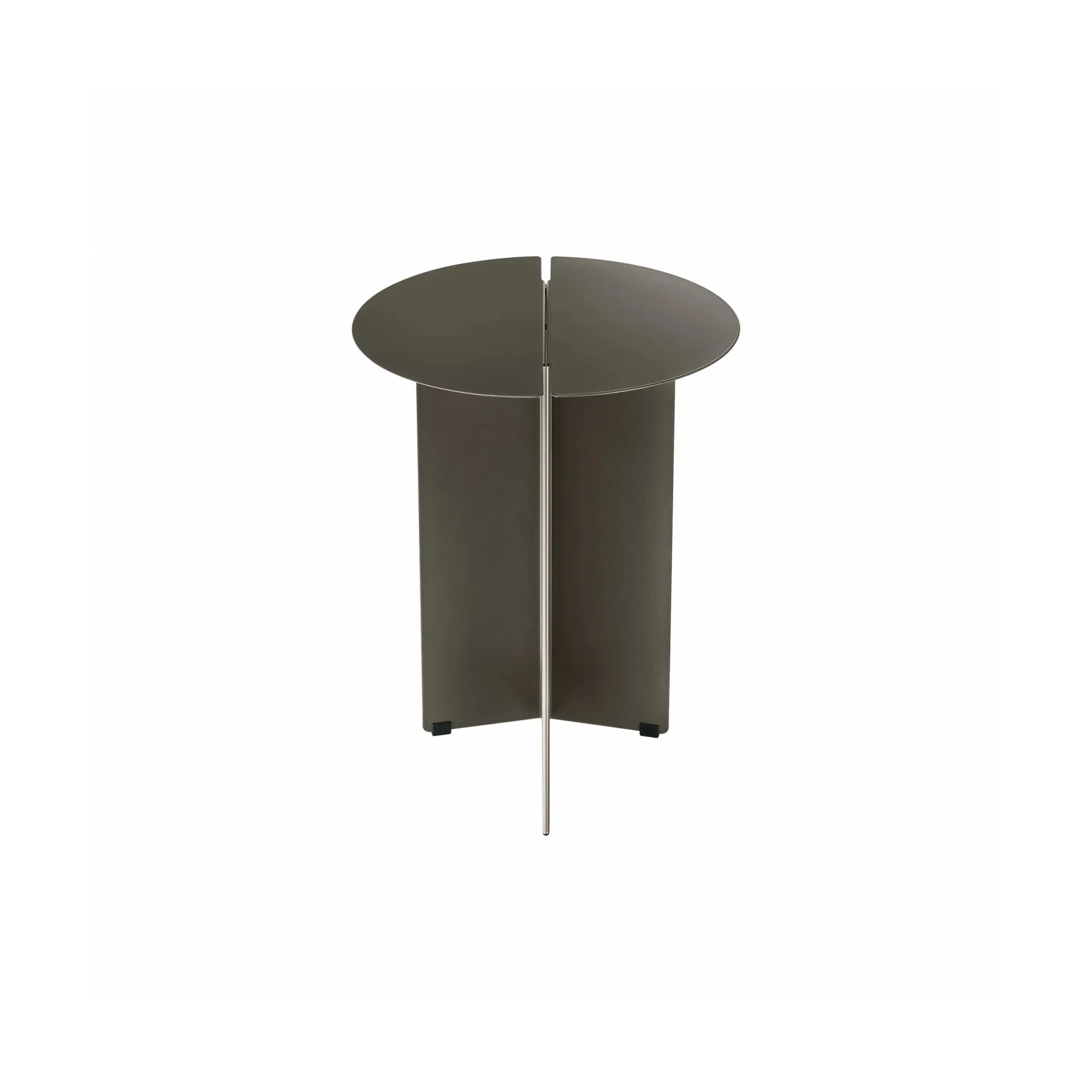 blomus Table d'appoint ORU S Ø Burned metal