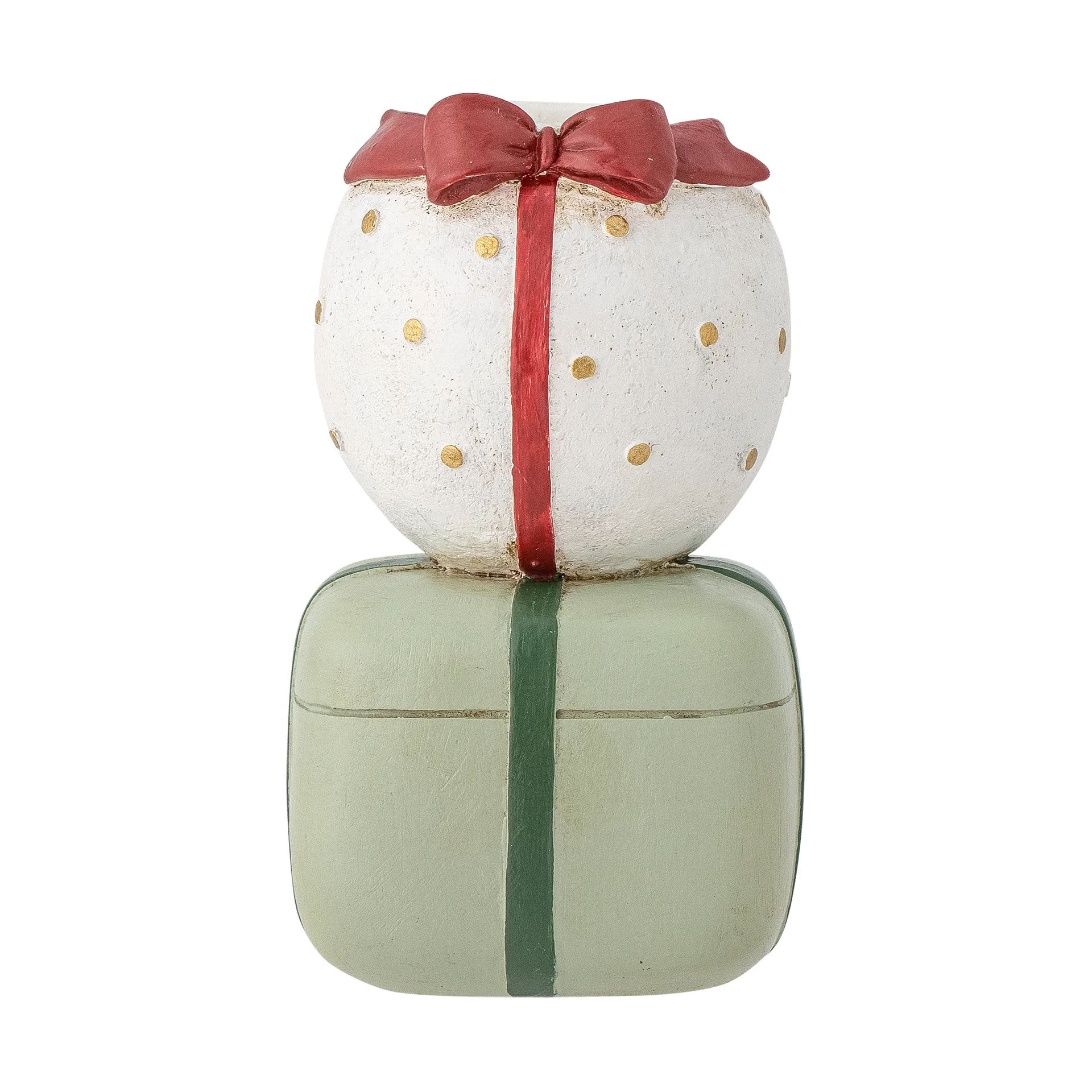 Bloomingville Bougeoir Wish Blanc-vert