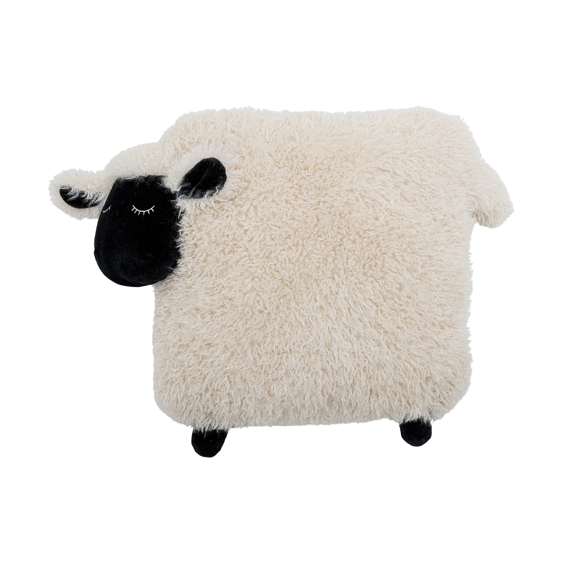 Bloomingville Coussin Dolly cm Blanc