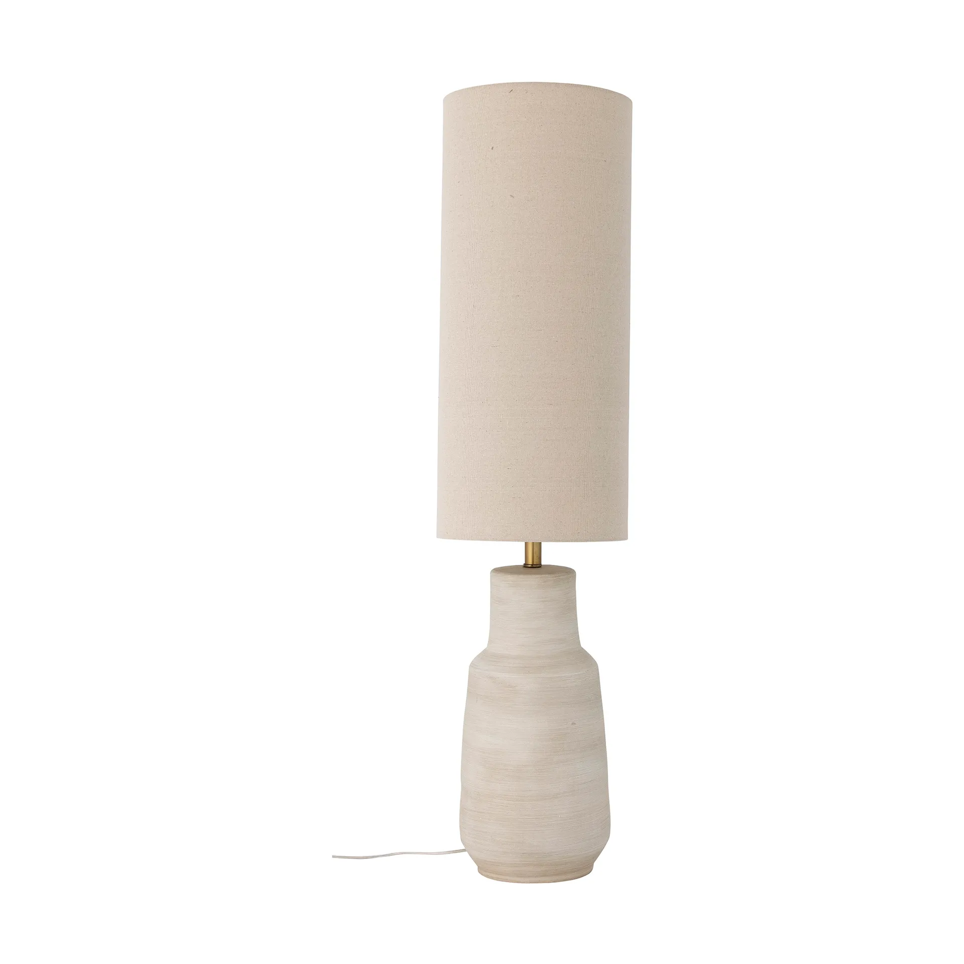 Bloomingville Linetta vloerlamp Ø28x113 cm Wit