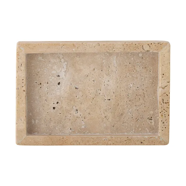 Majsa bricka 10x15 cm, Travertin