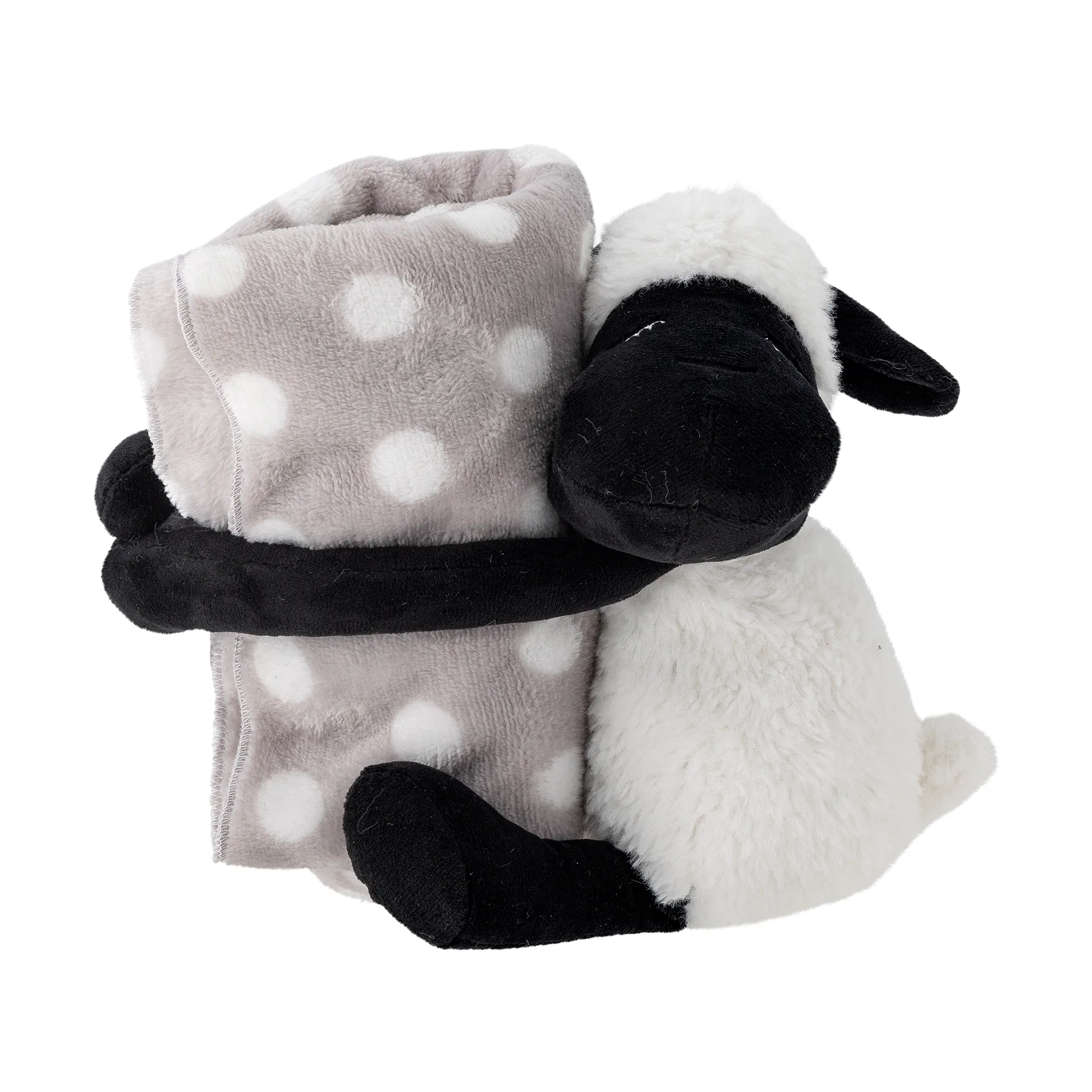 Bloomingville Peluche Dolly avec couverture Moutons