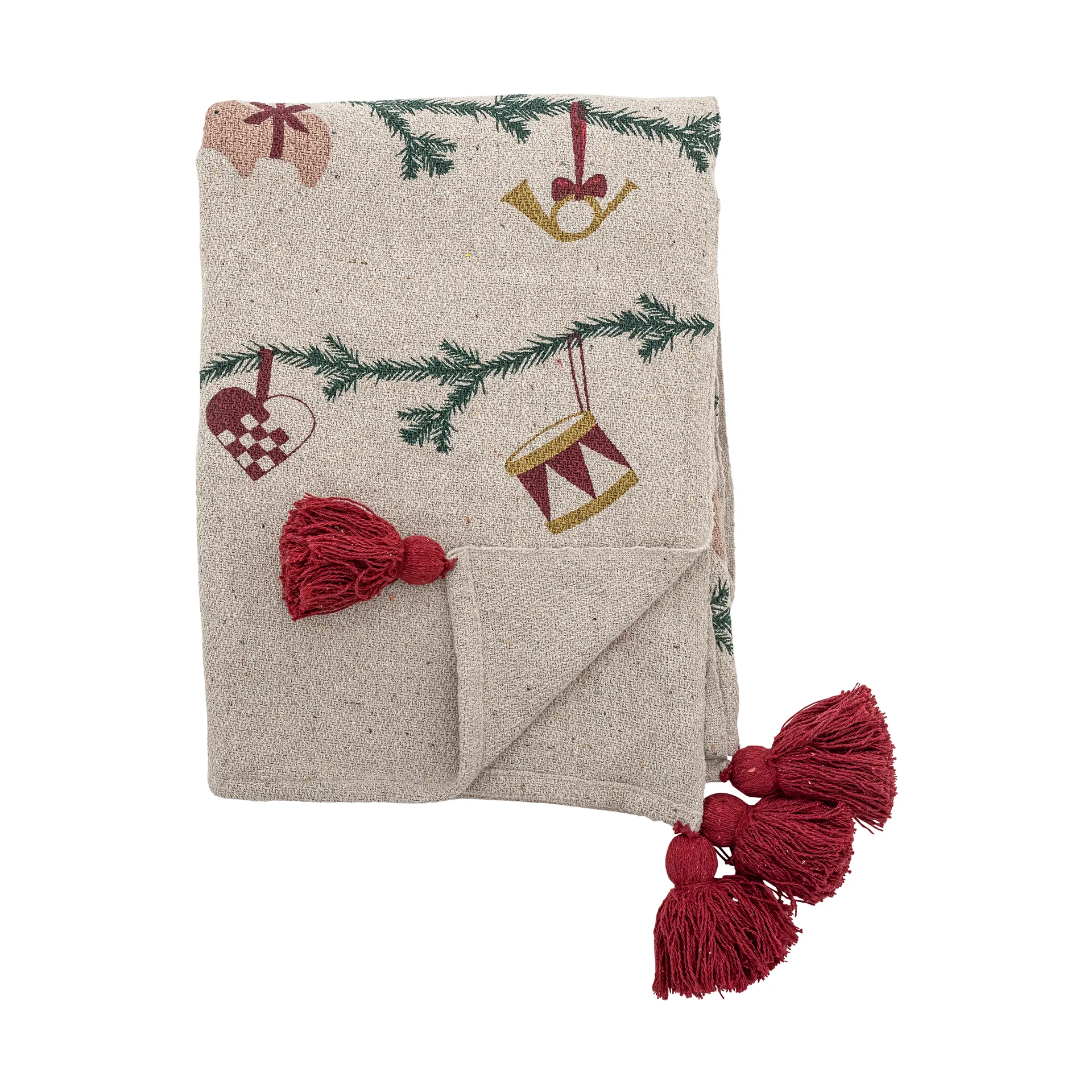 Bloomingville Plaid Yule cm Nature