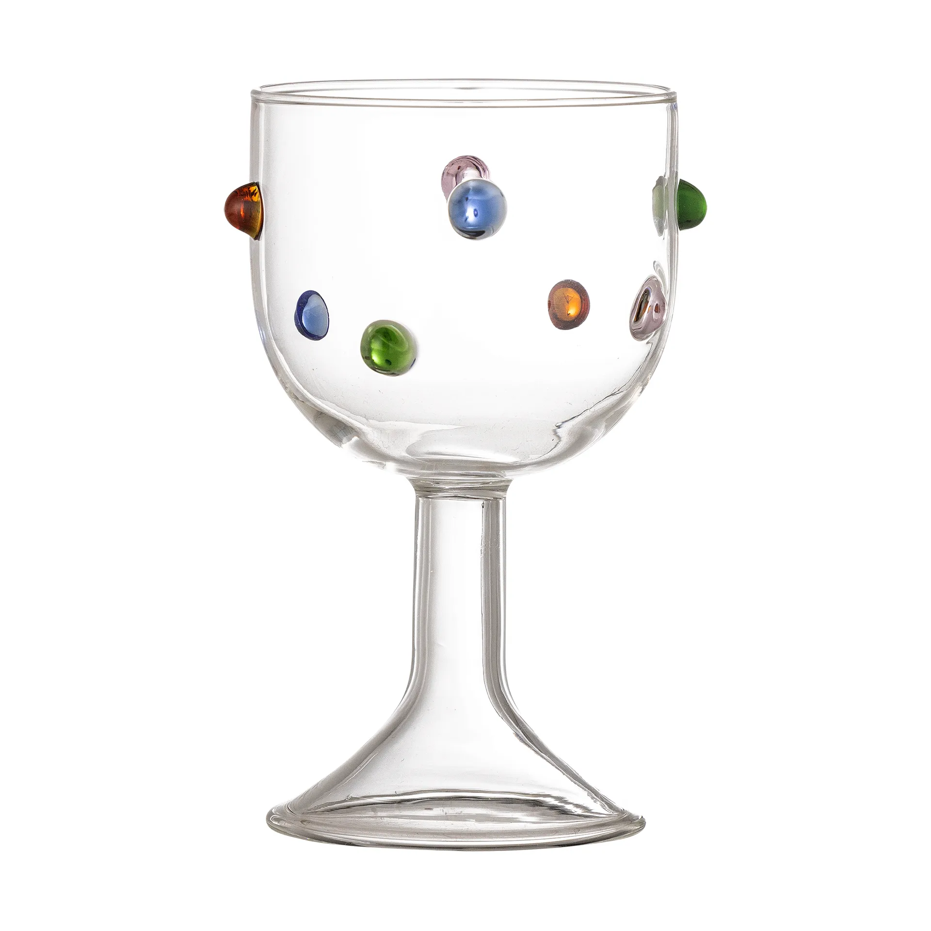 Bloomingville - Thalia Vinglas, Klar, Glas - Ø7,5 Ã H13,5 cm