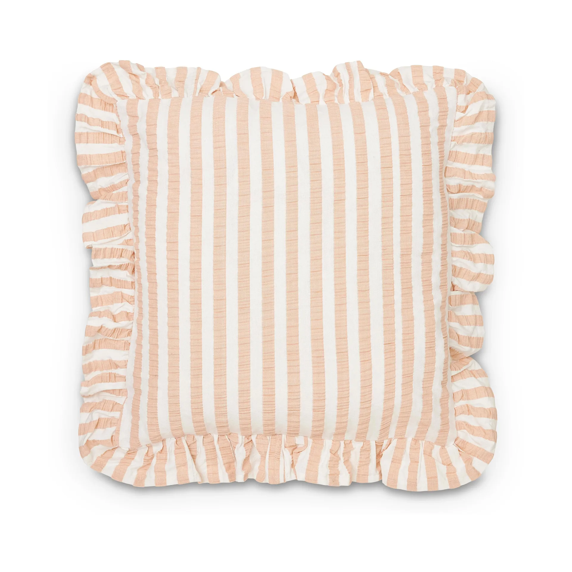 Boel & Jan Housse de coussin Alina cm Rose-blanc