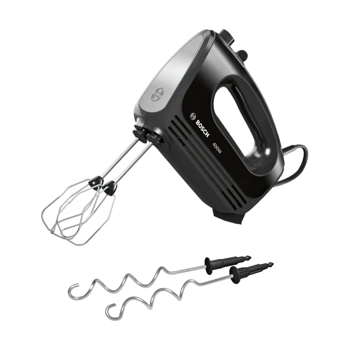 Bosch Bosch CleverMixx MFQ2420B elvisp 400W Svart-borstat rostfritt st&aring;l