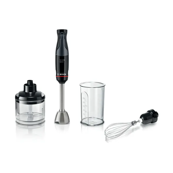 Serie 4 ErgoMaster MSM4B621 stavmixer set, Svart