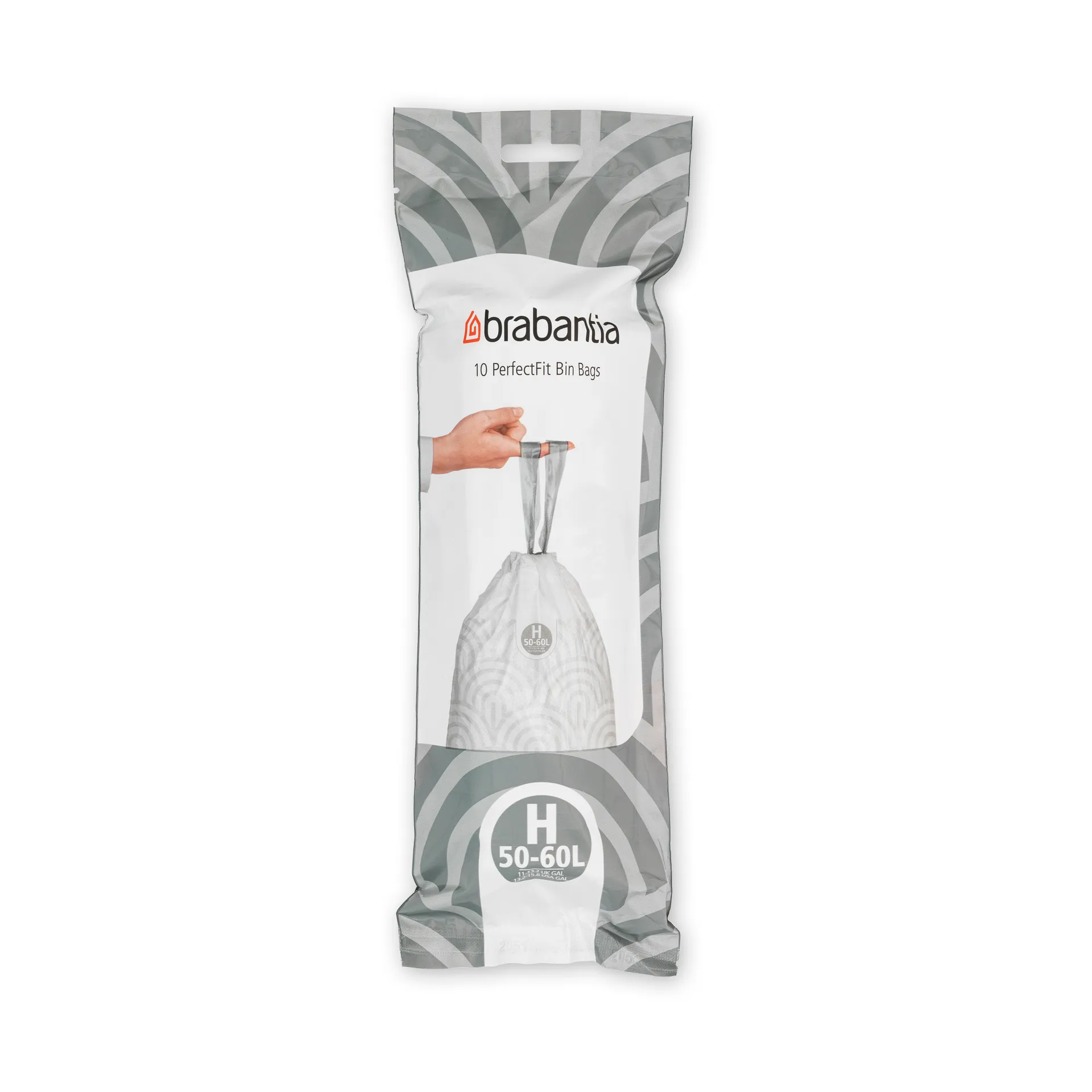 Brabantia PerfectFit Affaldsposer (H) - 50-60L - 10 stk