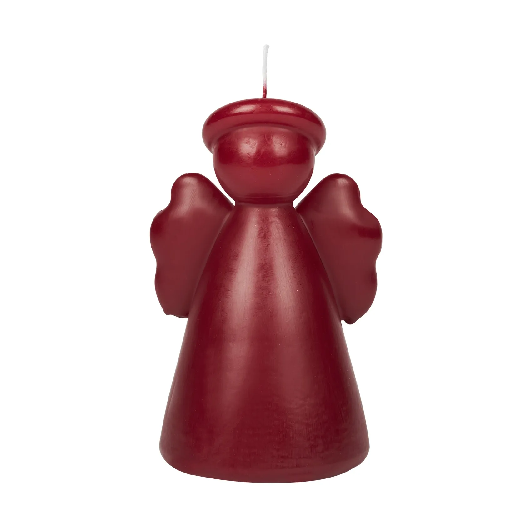 Broste Copenhagen Bougie Angel sculpture Burgundy