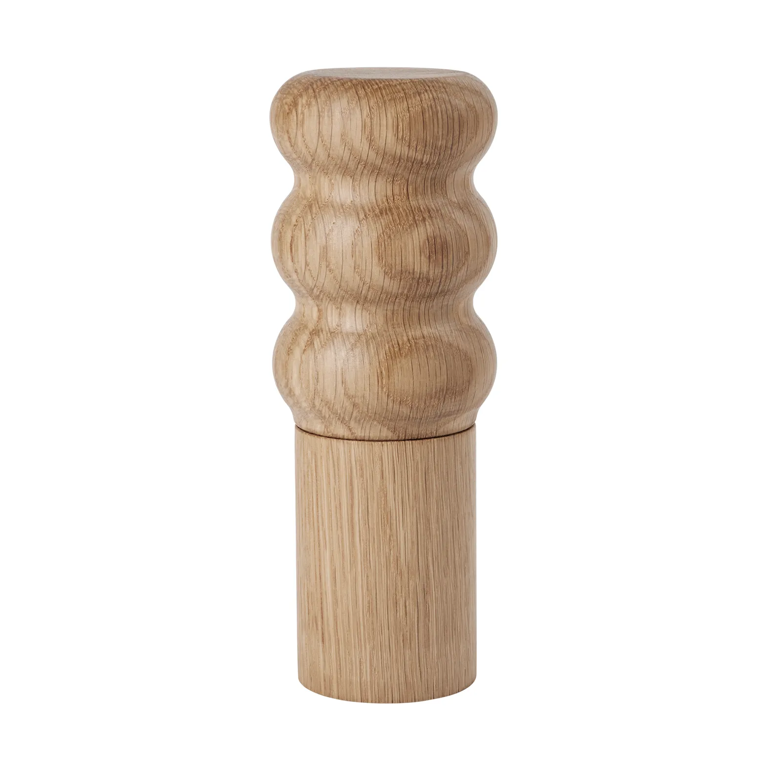 Broste Copenhagen Edgar salt- og peberkværn 20 cm Natural-olieret eg