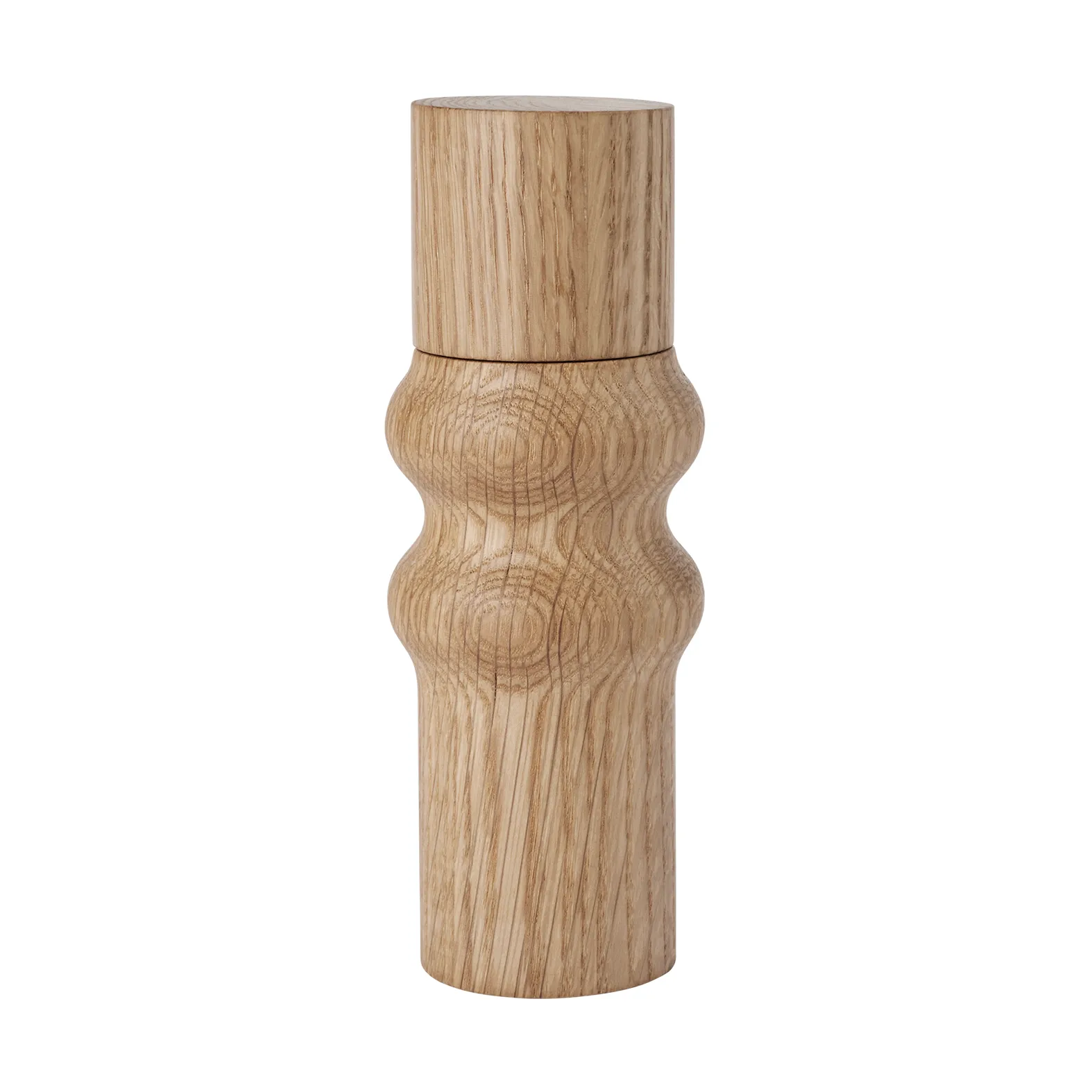 Broste Copenhagen Edgar salt- og peberkværn 20 cm Oliebehandlet eg-Natural