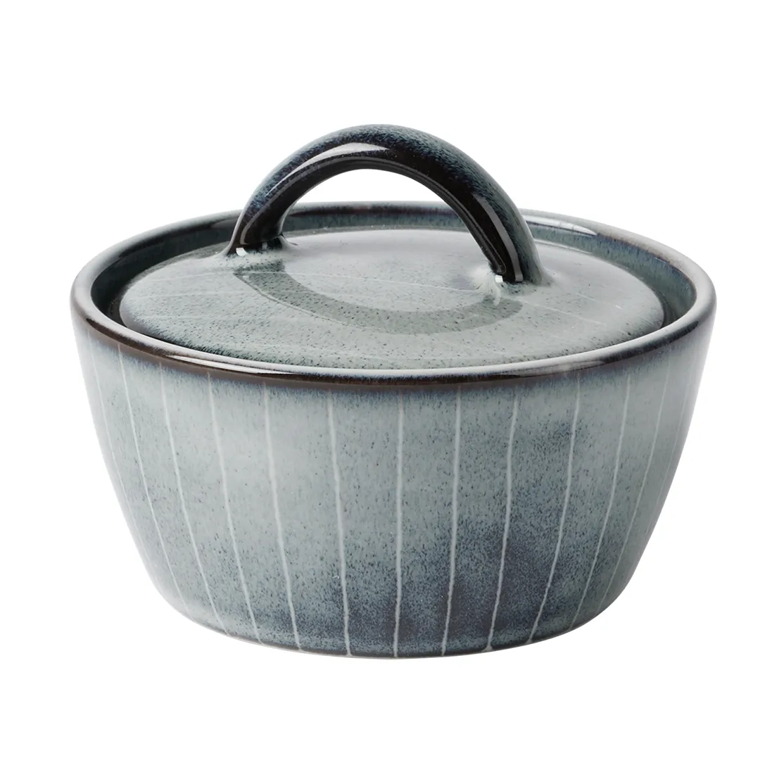 Broste Copenhagen Nordic Sea skål med låg Ø8 cm