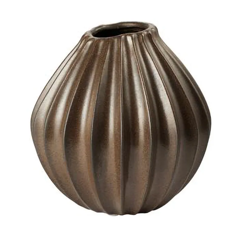 Broste Copenhagen Vase Large M Brun