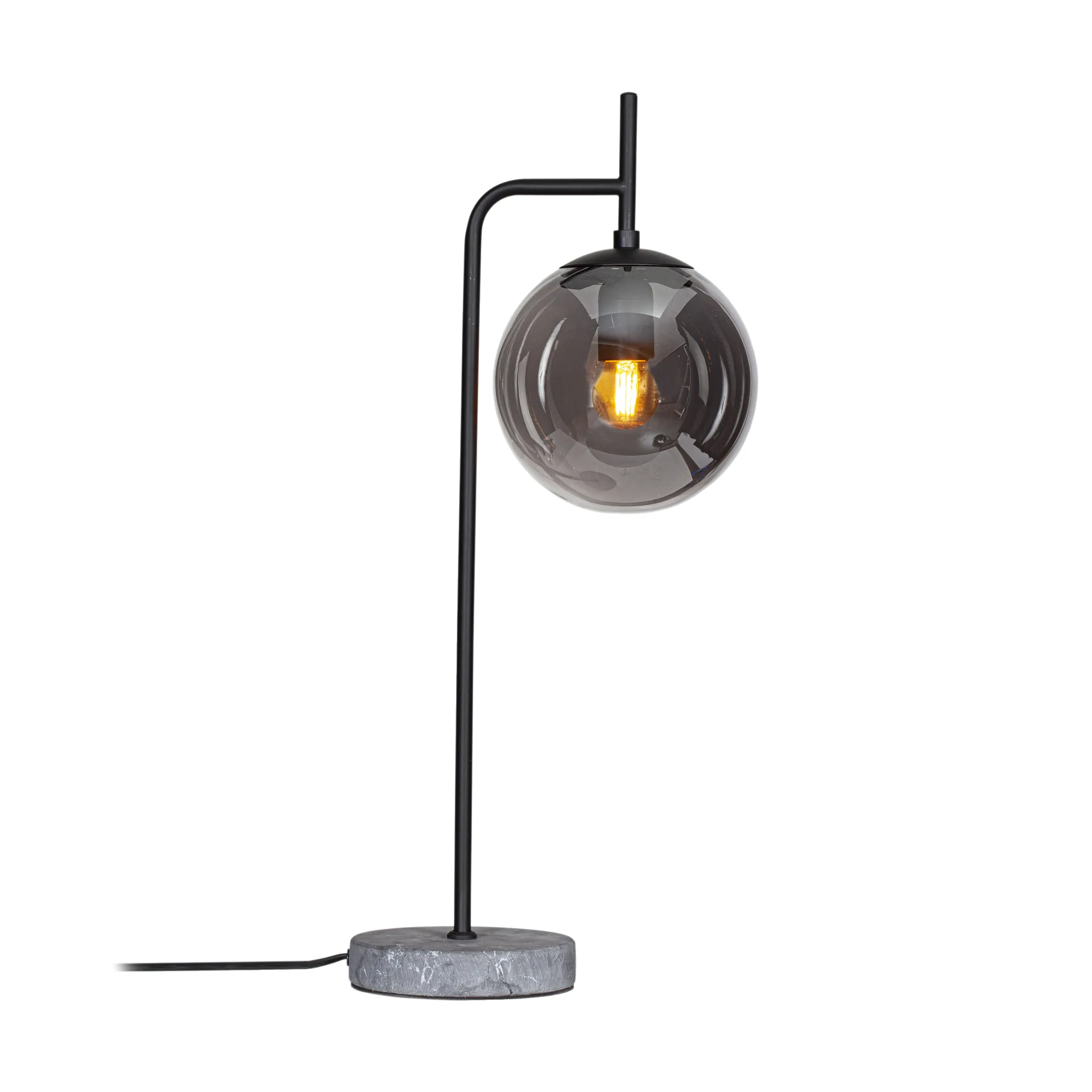 Boyle Bordlampe Smoke Grey - By Rydéns - Stue - Moderne - Sten
