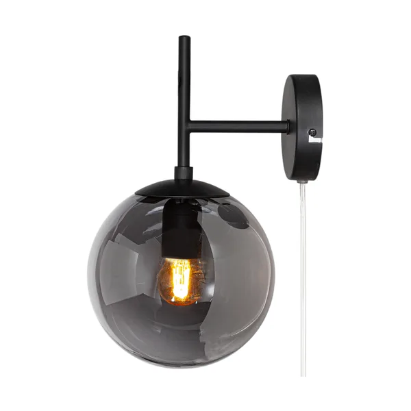 Boyle vägglampa, Rökgrå
