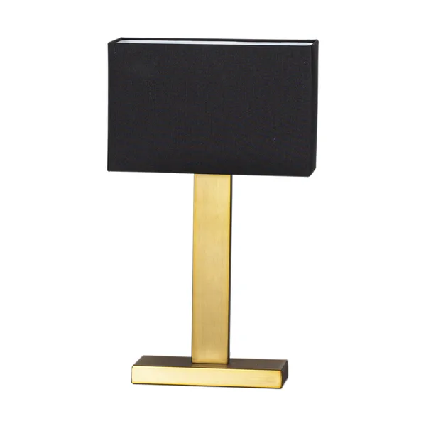 Prime bordslampa 47 cm, Mässing-svart skärm