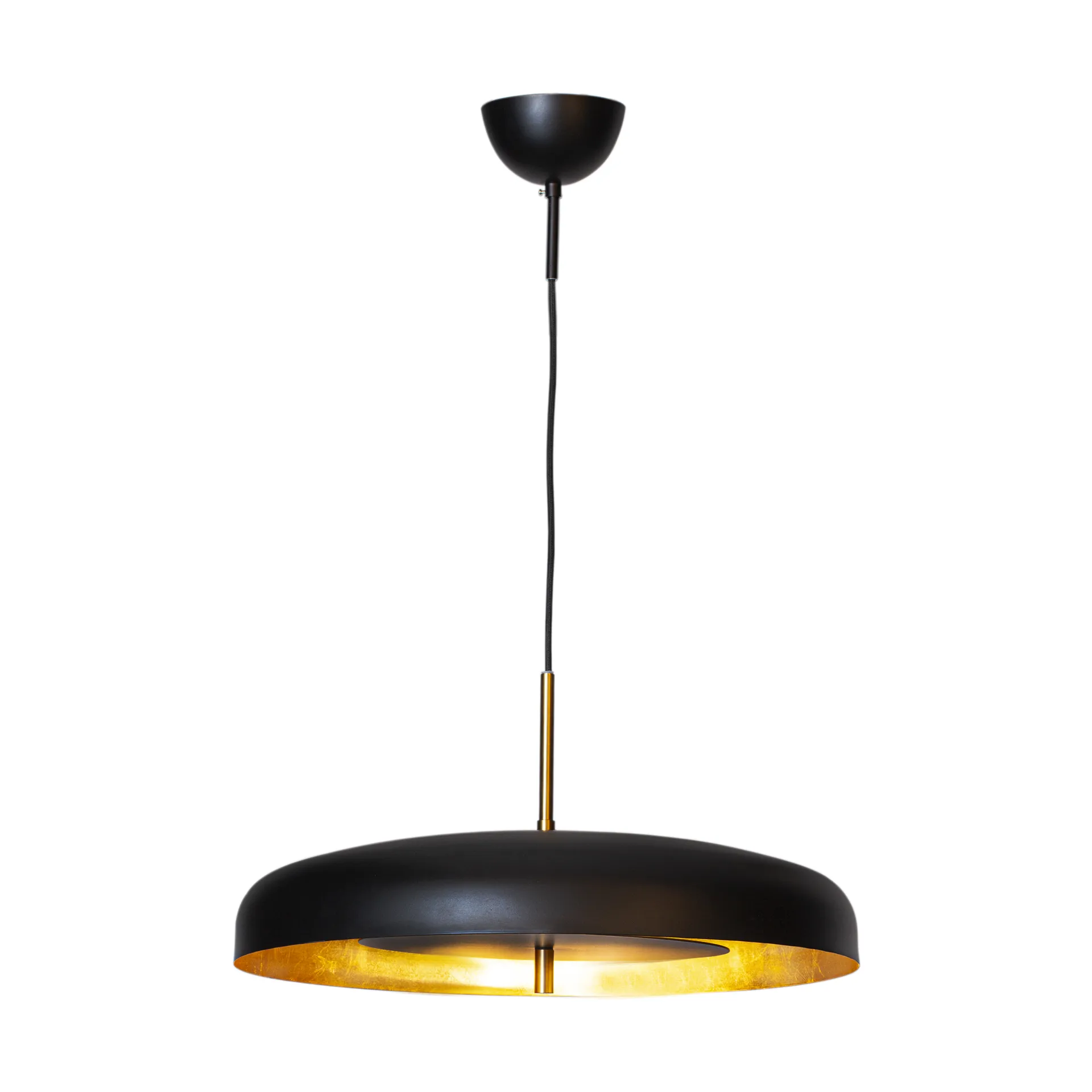 By Rydéns Shelby loftlampe Ø50 cm Sort-guld