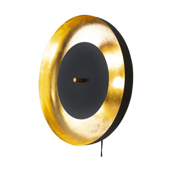 Shelby vägglampa 50 cm, Svart