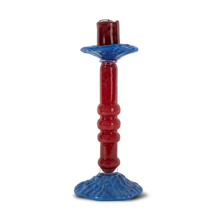 Byon Lara ljusstake L 32 cm Vinr&ouml;d