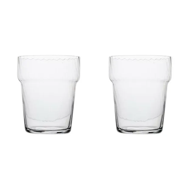 Byon Opacity drikkeglas 30 cl 2-pak Klar