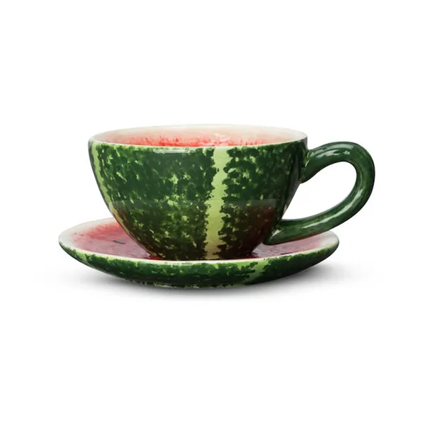 Watermelon kopp med fat, 25 cl