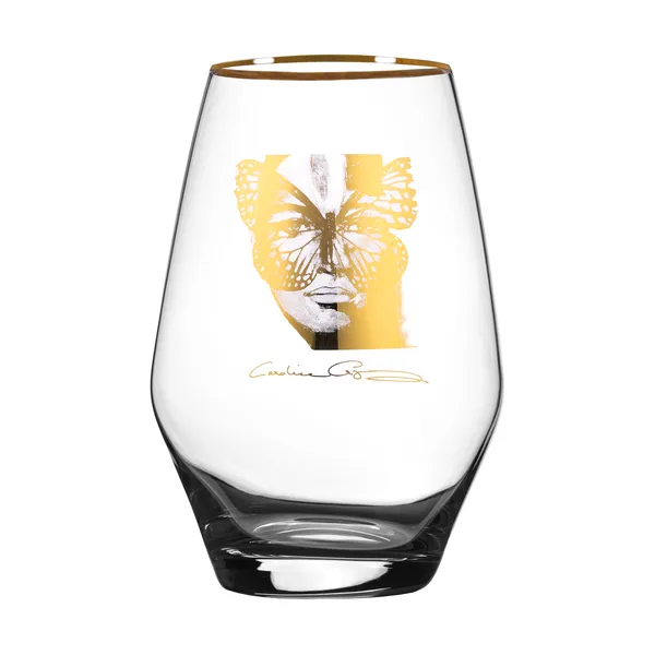 Golden Butterfly allglas dricksglas 35 cl